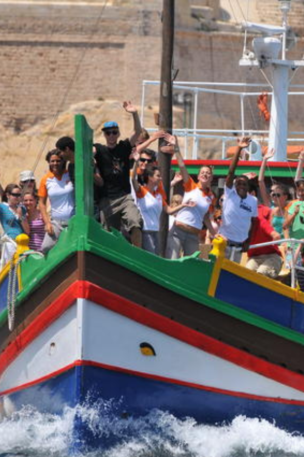 Curso de Inglés en Malta en Verano Barco